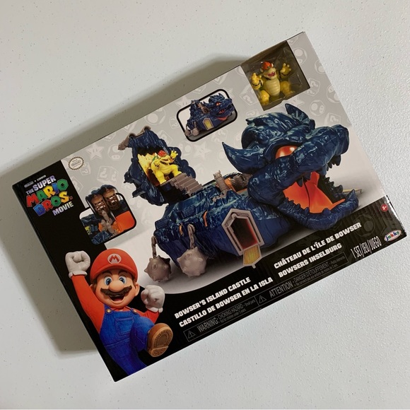 The Super Mario Bros. Movie: Bowser’s Island Castle Playset-NIB - Picture 3 of 10